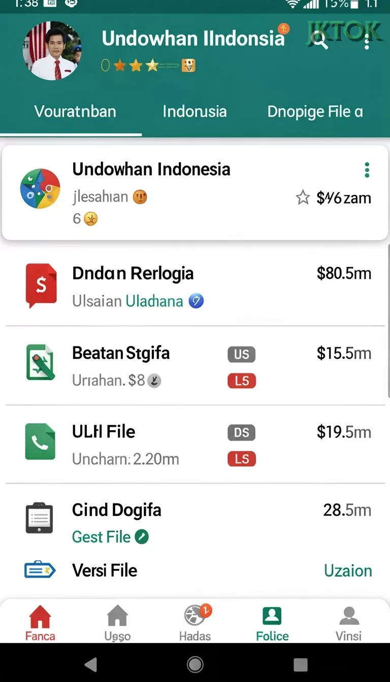 jktok Tangkapan Layar - APK Resmi